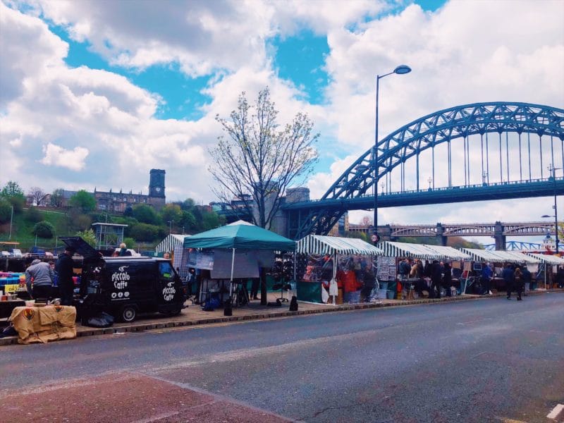 Sundays At The Newcastle Quayside Market Stephanie Fox