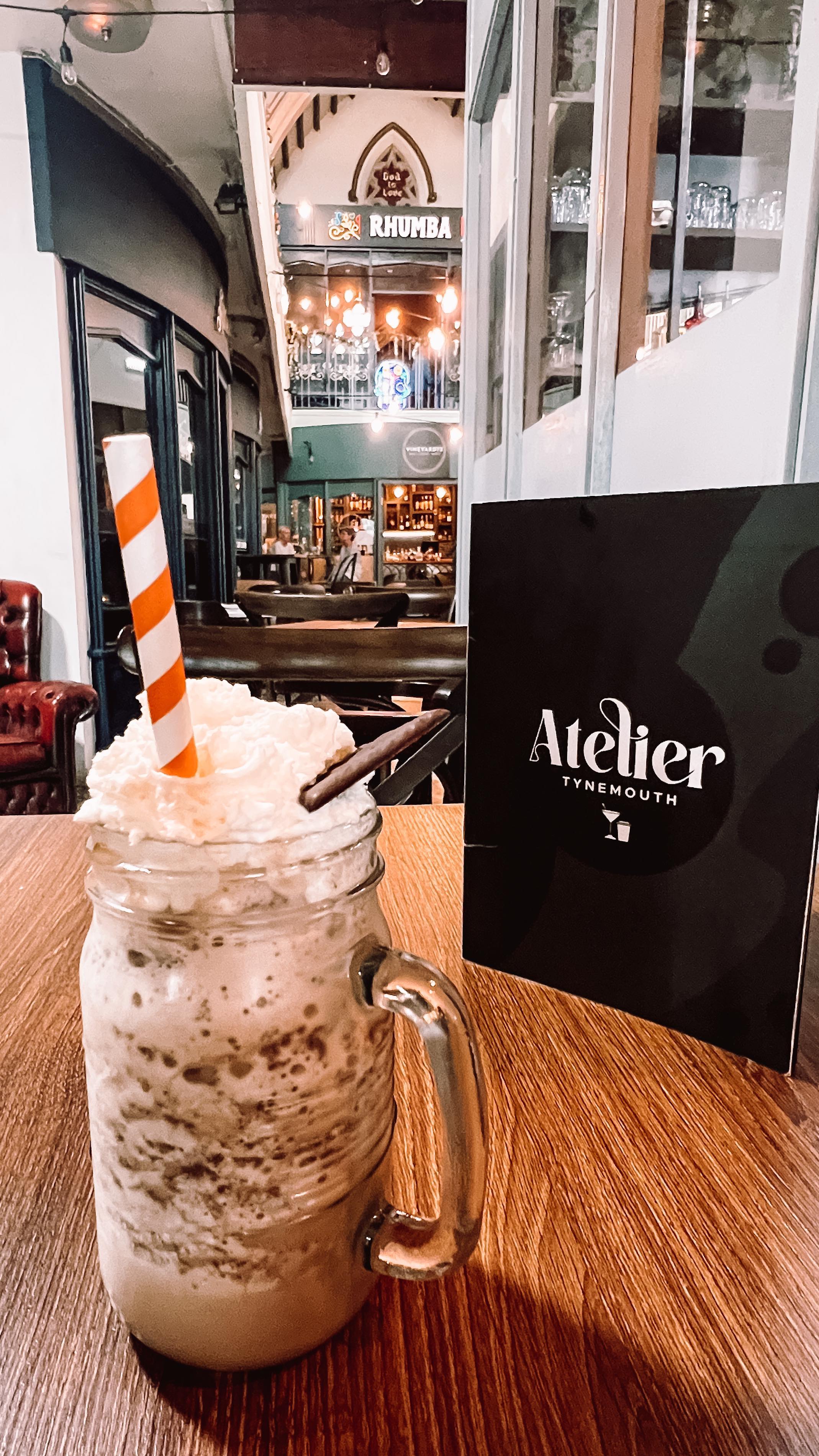 Arthur living his best life with a mint chocolate iced frappe from @atelier_tynemouth at the weekend 🧋

Newly opened in Tynemouth church, dog friendly, outside seating if it’s sunny with a view over Tynemouth front street in the sun, and a big coffee and iced coffee menu. What’s not to love? 🐾 

#icedcoffee #frappe #tynemouth #northtyneside #pug #puglove #dogfriendly #northeastdogs #yourcoasts  #northeastfood #newcastle #newcastleupontyne #livingnorth #nefoodbloggers #nebloggers #northeast #newcastlelifestyle #newcastlelife #newcastlefood #newcastlefoodblog  #newcastleeats #northeasteats #northeastfood #northeastfoodblogger #lifestyle #lifestyleblogger #lovenewcastle #Newcastleblogger #newcastlefoodies